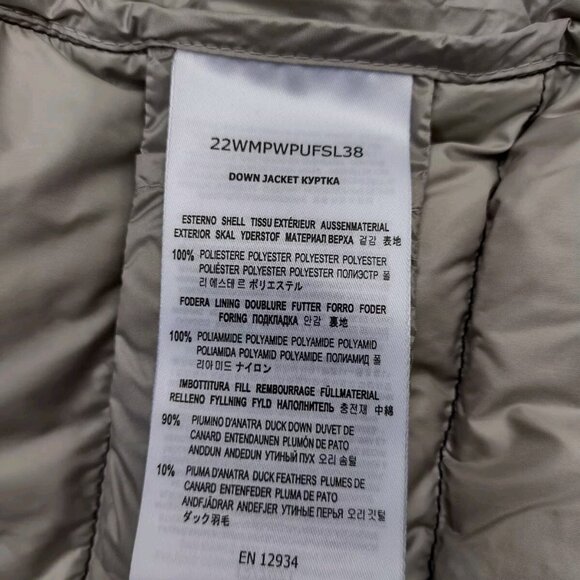 Parajumpers Alisee Down Jacket M Blue Quilted Lightweight Puffer Coat NWOT - Picture 12 of 13